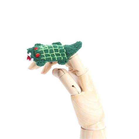 Crocodile Finger Puppet - Fair Go Trading