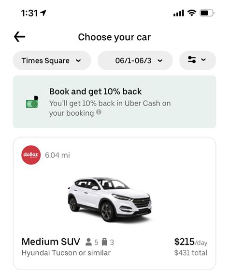 The Complete Guide To Renting A Car With Uber — The Points Guy