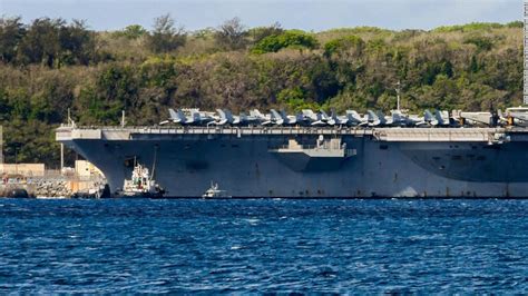 USS Theodore Roosevelt Sailors From Aircraft Carrier Hit By