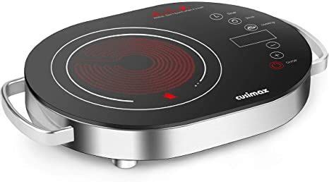 Cusimax Hot Plate Portable Infrared Electric Stove
