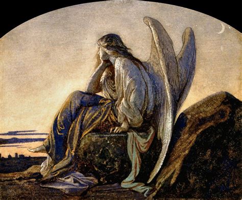 cabanel, alexandre - The Evening Angel | Cabanel, Angel art, Angel painting
