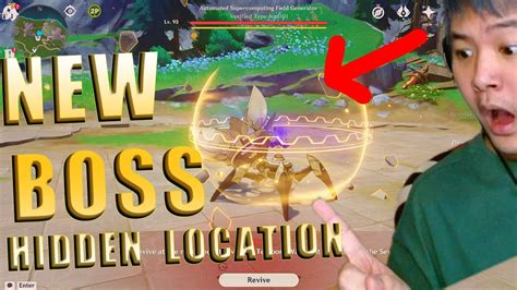 New Hidden Secret Boss Location Fontaine Local Legends Genshin