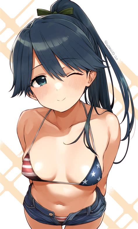 American Flag Bikini Danbooru