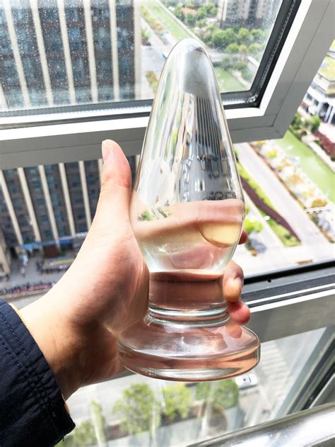 20cm7cm BIG Clear Glass Butt Plug Crystal Dildo Bdsm Gear For Etsy Australia