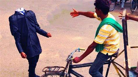 Sarkatta Prank Headless Man Pranks In India Natkhat Shady Youtube