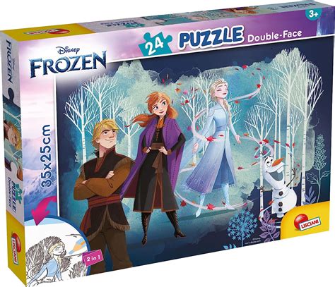 Lisciani Giochi Disney Puzzle DF M Plus 24 Frozen 99481 Amazon It