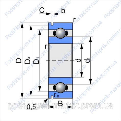 Купить 50311 (HARP ) подшипник шариковый радиальный, цена 300 ₴ — Prom ...