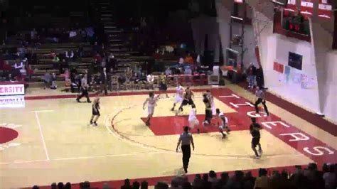 Wittenberg Mens Basketball Vs Allegheny 2 4 12 Youtube