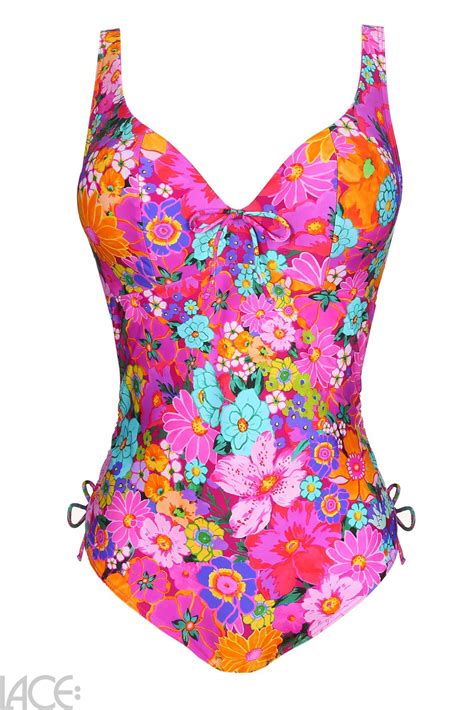 Primadonna Swim Najac Plunge Swimsuit E G Cup Lace Lingerie