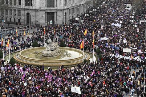 Las Manifestaciones Del 8m En Imágenes 1