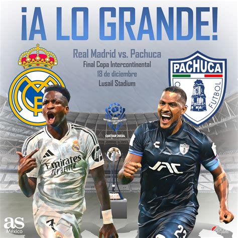 Cuándo juega Pachuca contra el Real Madrid: fecha y horario de la final