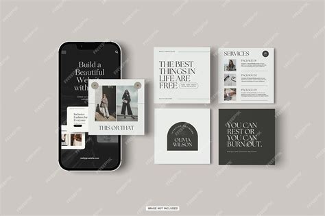 Premium Psd Social Media Post Mockup