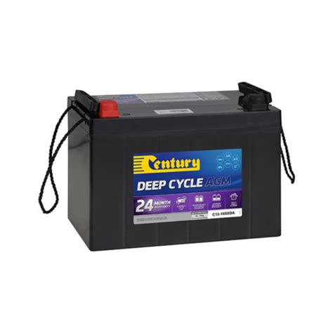 Century Deep Cycle Agm Range C12 105xda Budget Batteries