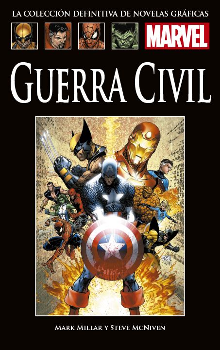 La Colecci N Definitiva De Novelas Gr Ficas De Marvel Guerra Civil