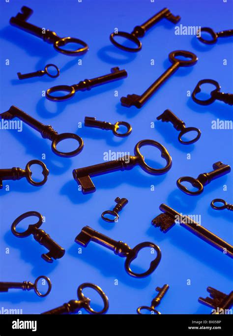 Bit Key Mauve Several Key Symbol Open Concept Stock Photo Alamy