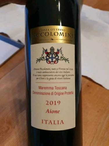 Conte Ottavio Piccolomini Maremma Toscana Rosso Vivino Us