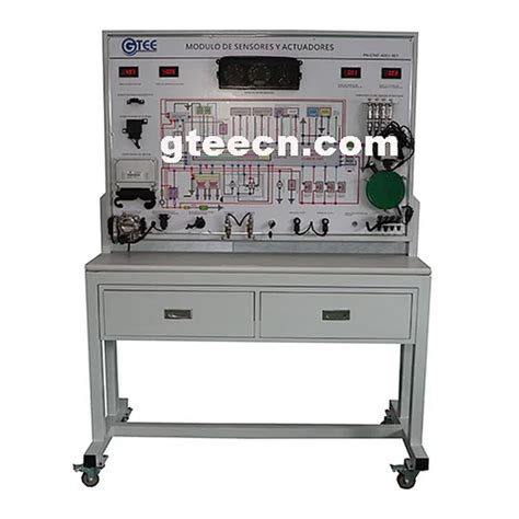 Automotive Sensors and actuators training module Engine control system ...