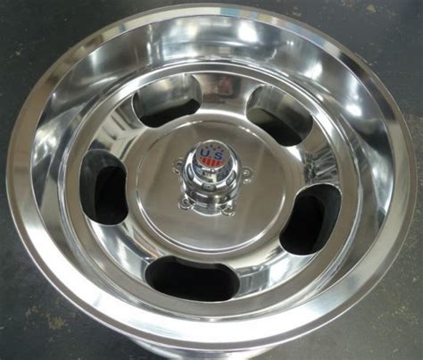 Us Indy 15x9 Polished Undrilled 12 Offset Blank