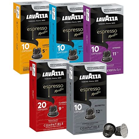 Набор кофе в капсулах Lavazza Espresso Maestro (50 шт.) - Nespresso капсулы
