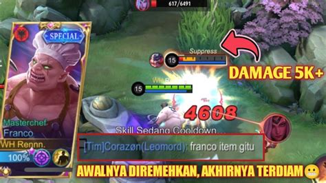 Build Franco Tersakit Franco Assasin Damage Nya Sampe K Franco