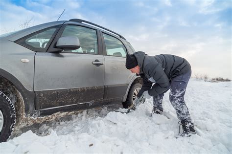 Car Stuck In Snow Heres What To Do Schaefer Autobody