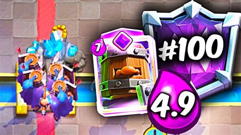 El Mejor Golem De Clash Royale Reclutas Reales Evo Youtube