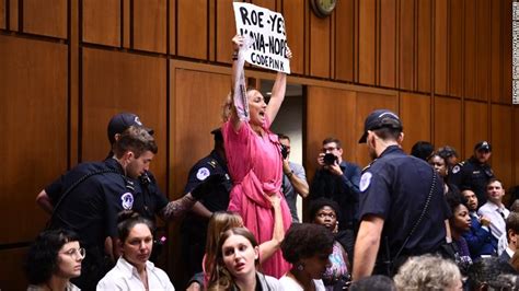 What Protesters Are Yelling At Kavanaughs Hearing