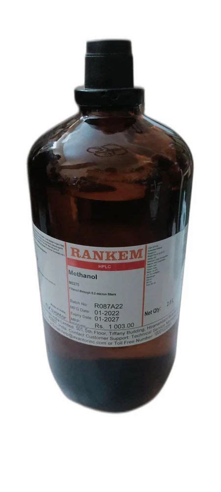 SD Fine Methanol Hplc Grade For Medical Use Purity 99 At Rs 150