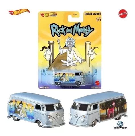 Hot Wheels Premium Volkswagen T Panel Bus Rick And Morty Mercadolivre
