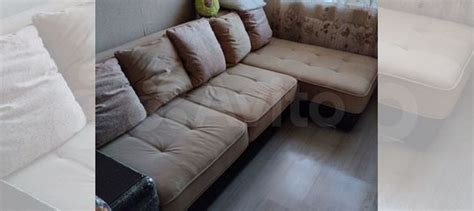 Угловой диван бу , ширина 275, глубина 158, высота 80 , б/у , материал ...