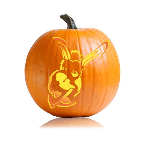 Donkey Pumpkin Stencil - Ultimate Pumpkin Stencils