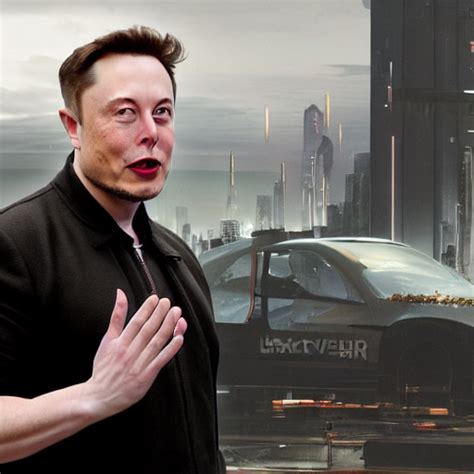 Stabilityaistable Diffusion · Cyberpunk Elon Musk