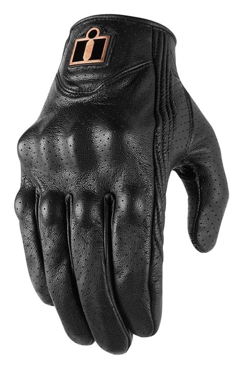 Icon Pursuit Classic Perforated Gloves Cycle Gear