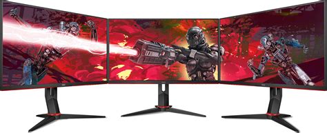 Геймърски монитор AOC 24G2U/BK - 24" FHD IPS 144Hz FreeSync