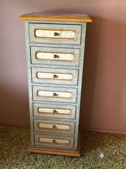 Drawer Cabinet Aka Lingerie Dresser Hoosier Auction Group