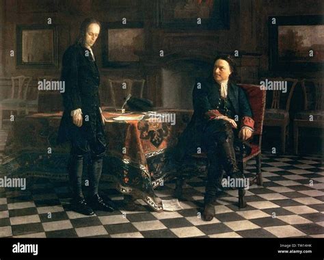 Nikolai Nikolaevich Ge Gay Peter Great Interrogating Tsarevich Alexei Petrovich Peterhof