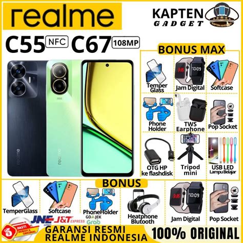 Jual HP REALME C67 REALME C55 6 128GB 8 256GB RAM UPTO 16GB 100 BARU