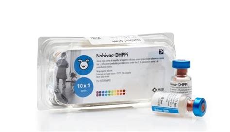 Нобивак DHPPI вакцина против чумы плотоядных, гепатита, энтерита и ...