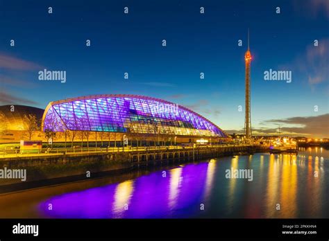 Glasgow Science Centre Glasgow Scotland United Kingdom Europe Stock