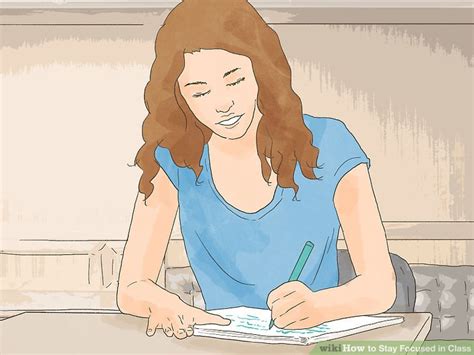 How To Stay Focused In Class 14 Steps With Pictures Wikihow