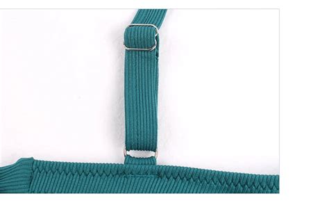 Andzhelika Black High Waisted Bikini Swimsuit Woman Plus Size Swimwear Solid Tummy Control