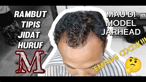 Rambut Tipis Jidat Bentuk Huruf M Model Cepak Emang Cocok YouTube