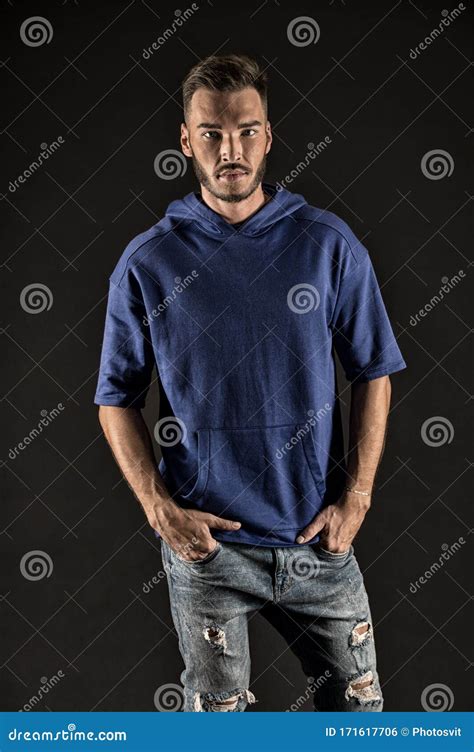 Confident Concept. Confident Man. Handsome Man with Confident Look Stock Photo - Image of ...