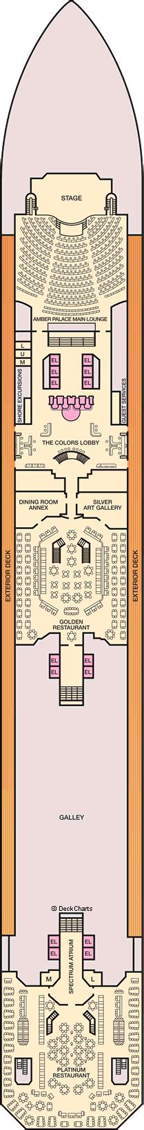 Carnival Glory Deck Plans Ship Layout Staterooms And Map Cruise Critic
