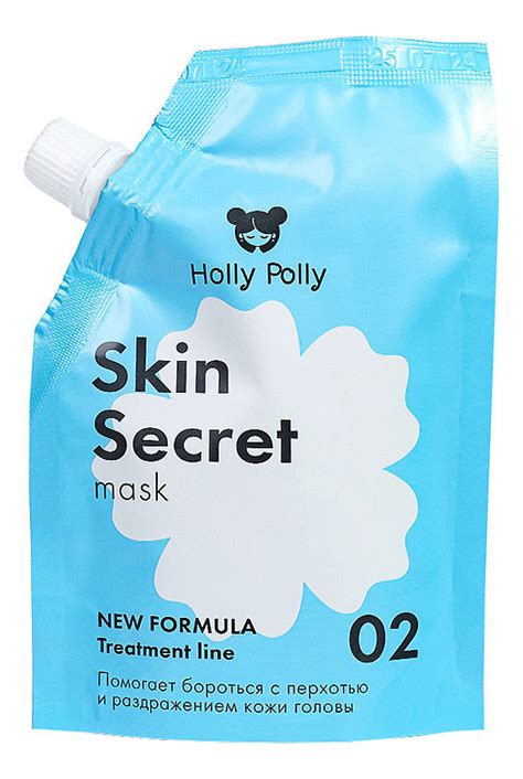 Holly Polly успокаивающая маска для кожи головы skin secret mask 100мл ...