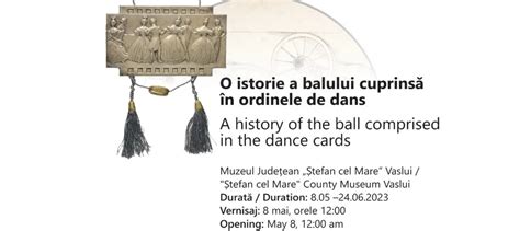 Expozi Ia O Istorie A Balului Cuprins N Ordinele De Dans Vernisat