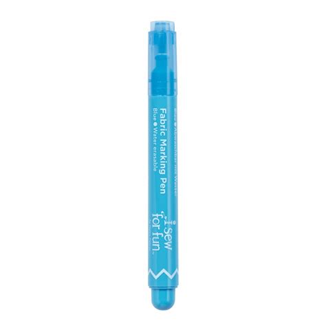 Clover Blue Water Erasable Fabric Marking Pen I Sew For Fun By Clover