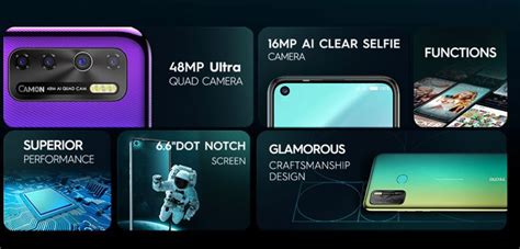 TECNO Camon 15 Complete Specifications, Review and Price