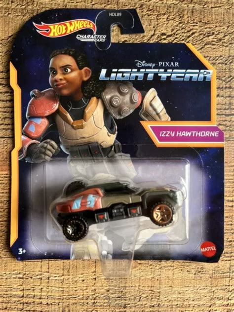 Hot Wheels Character Cars Disney Pixar Lightyear Izzy Hawthorne