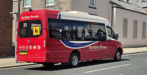 Borders Buses Evm Mercedes Benz Sprinter Rj Xdl In Berwic Flickr